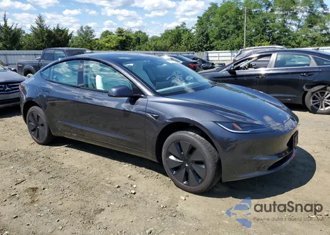 2025 Tesla Model 3 из США, поврежденный, VIN 5YJ3E1EAXSF018919